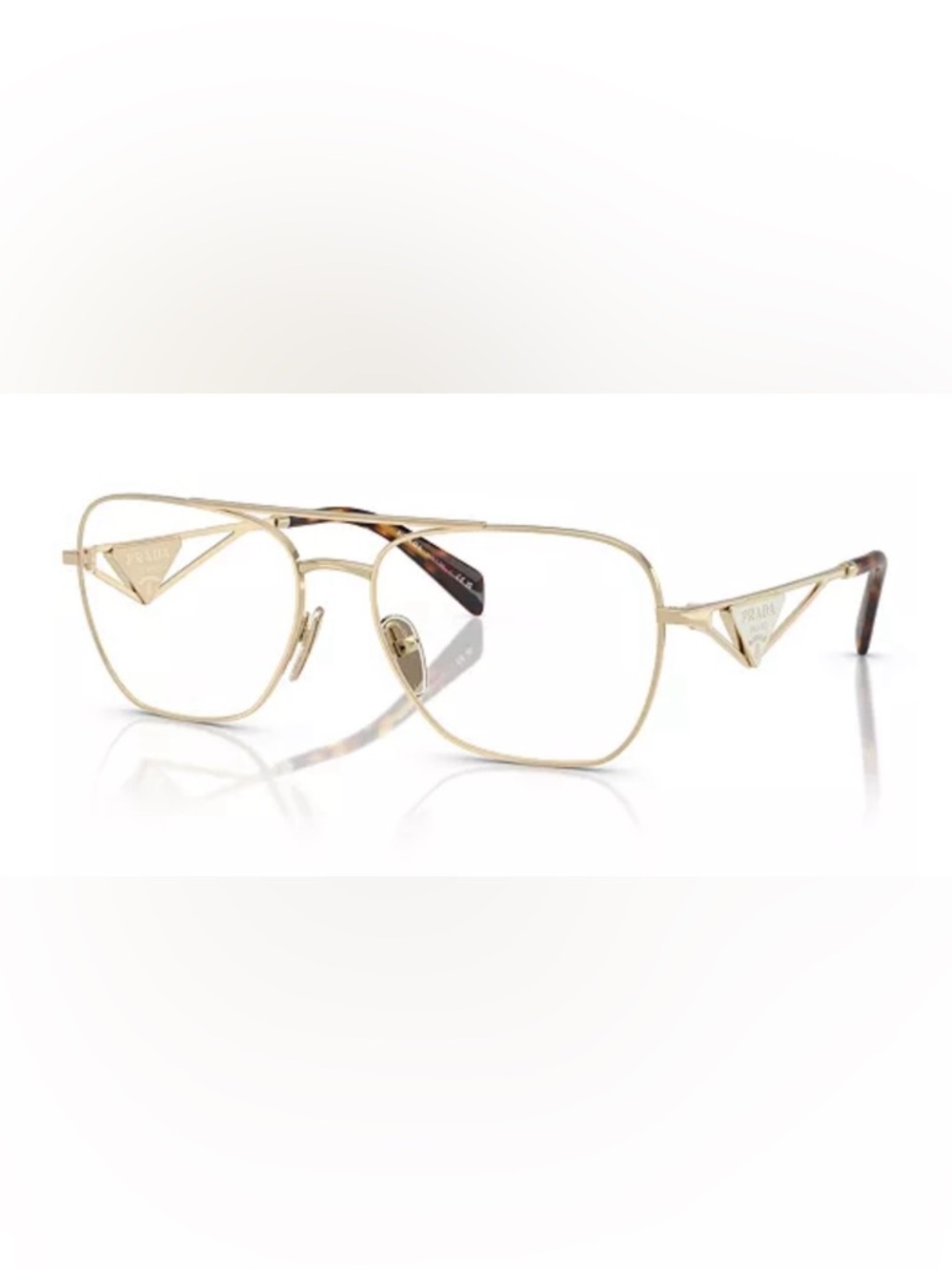 New Unisex Prada Aviator Eyeglasses